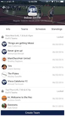 IMLeagues android App screenshot 3